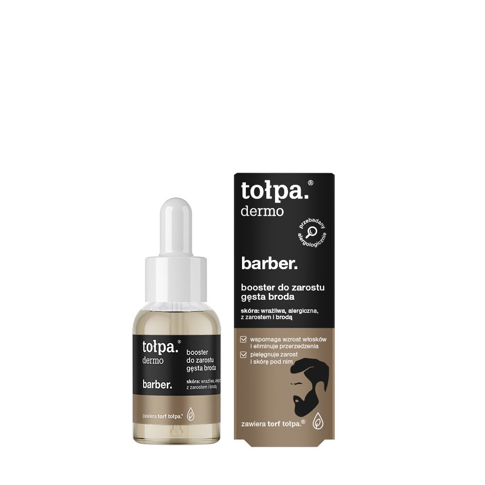 tołpa. dermo barber. booster do zarostu gęsta broda, 30 ml
