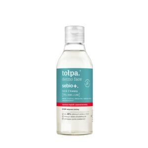 tołpa. sebio+. tonik 2 kwasy, 200 ml