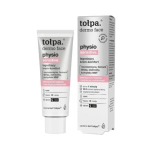 tołpa. physio sensitive. łagodzący krem-komfort, lekki, 40 ml